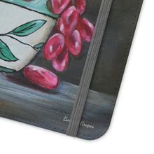 Load image into Gallery viewer, F/leather, elastic fastening, durable inner shell, stand feature, clear open ports, stitched pockets. 17 models, many designs
