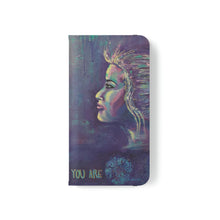 Load image into Gallery viewer, F/leather, elastic fastening, durable inner shell, stand feature, clear open ports, stitched pockets. 17 models, many designs
