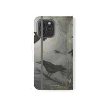 Load image into Gallery viewer, Come Join the Murder - PHONE CASE WALLET for Samsung &amp; iPhones - Designed from original artwork
