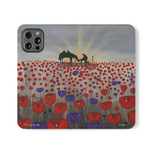Load image into Gallery viewer, Benedictus - PHONE CASE WALLET for Samsung &amp; iPhones - Designed from original ANZAC Day artwork
