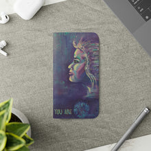 Load image into Gallery viewer, F/leather, elastic fastening, durable inner shell, stand feature, clear open ports, stitched pockets. 17 models, many designs
