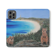 Load image into Gallery viewer, F/leather, elastic fastening, durable inner shell, stand feature, clear open ports, stitched pockets. 17 models, many designs
