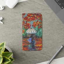 Load image into Gallery viewer, Autumn Rain - PHONE CASE WALLET for Samsung &amp; iPhones - Designed from original artwork
