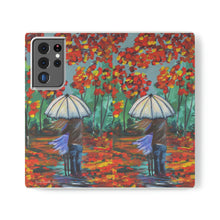 Load image into Gallery viewer, Autumn Rain - PHONE CASE WALLET for Samsung &amp; iPhones - Designed from original artwork
