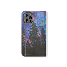 Load image into Gallery viewer, Northern Lights - PHONE CASE WALLET for Samsung &amp; iPhones - Designed from original artwork
