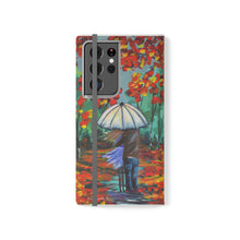 Load image into Gallery viewer, Autumn Rain - PHONE CASE WALLET for Samsung &amp; iPhones - Designed from original artwork
