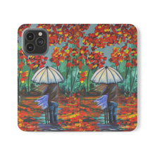 Load image into Gallery viewer, Autumn Rain - PHONE CASE WALLET for Samsung &amp; iPhones - Designed from original artwork

