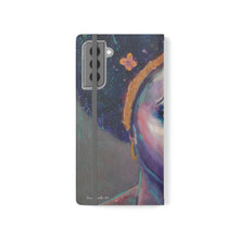 Load image into Gallery viewer, F/leather, elastic fastening, durable inner shell, stand feature, clear open ports, stitched pockets. 17 models, many designs
