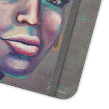 Load image into Gallery viewer, F/leather, elastic fastening, durable inner shell, stand feature, clear open ports, stitched pockets. 17 models, many designs
