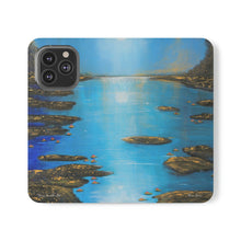 Load image into Gallery viewer, F/leather, elastic fastening, durable inner shell, stand feature, clear open ports, stitched pockets. 17 models, many designs
