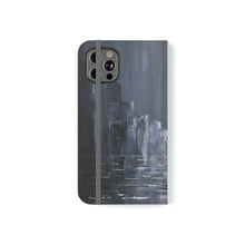 Load image into Gallery viewer, F/leather, elastic fastening, durable inner shell, stand feature, clear open ports, stitched pockets. 17 models, many designs
