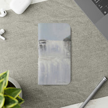 Load image into Gallery viewer, F/leather, elastic fastening, durable inner shell, stand feature, clear open ports, stitched pockets. 17 models, many designs
