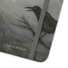 Load image into Gallery viewer, Come Join the Murder - PHONE CASE WALLET for Samsung &amp; iPhones - Designed from original artwork
