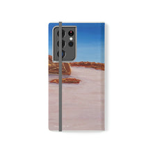 Load image into Gallery viewer, F/leather, elastic fastening, durable inner shell, stand feature, clear open ports, stitched pockets. 17 models, many designs
