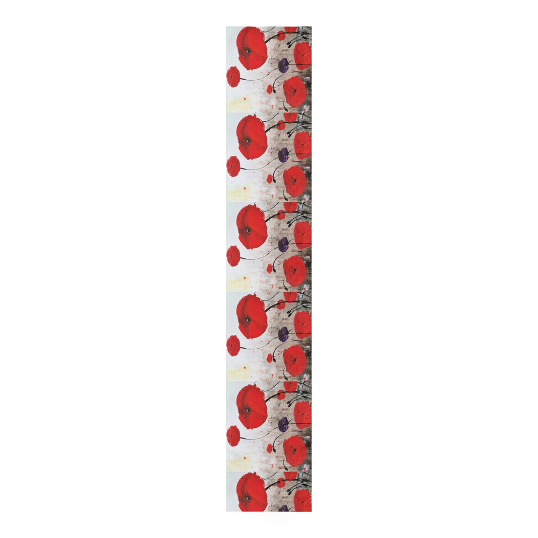 Table runner - Lightweight, hemmed, soft to touch, water-resistant. Vivid sublimated prints by Kerry Sandhu Art