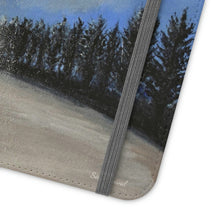 Load image into Gallery viewer, F/leather, elastic fastening, durable inner shell, stand feature, clear open ports, stitched pockets. 17 models, many designs
