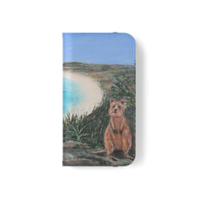 Load image into Gallery viewer, F/leather, elastic fastening, durable inner shell, stand feature, clear open ports, stitched pockets. 17 models, many designs
