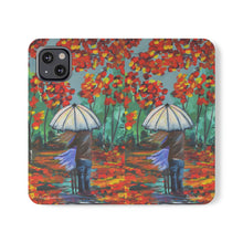Load image into Gallery viewer, Autumn Rain - PHONE CASE WALLET for Samsung &amp; iPhones - Designed from original artwork
