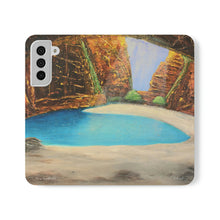 Load image into Gallery viewer, F/leather, elastic fastening, durable inner shell, stand feature, clear open ports, stitched pockets. 17 models, many designs
