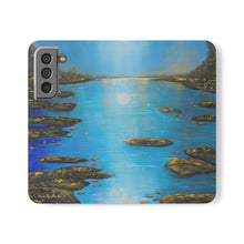 Load image into Gallery viewer, F/leather, elastic fastening, durable inner shell, stand feature, clear open ports, stitched pockets. 17 models, many designs
