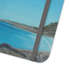 Load image into Gallery viewer, F/leather, elastic fastening, durable inner shell, stand feature, clear open ports, stitched pockets. 17 models, many designs
