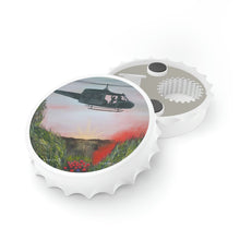 Load image into Gallery viewer, The Battle of Long Tan - MAGNETIC BOTTLE OPENER - Designed from original Anzac day artwork
