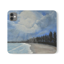 Load image into Gallery viewer, F/leather, elastic fastening, durable inner shell, stand feature, clear open ports, stitched pockets. 17 models, many designs
