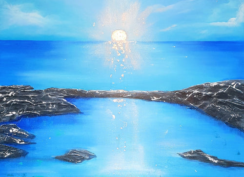 Living on the largest island continent, it's not hard to get inspired by what we are surrounded by! By Kerry Sandhu Art