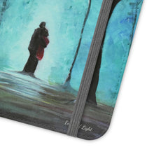 Load image into Gallery viewer, F/leather, elastic fastening, durable inner shell, stand feature, clear open ports, stitched pockets. 17 models, many designs
