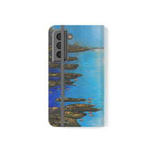 Load image into Gallery viewer, F/leather, elastic fastening, durable inner shell, stand feature, clear open ports, stitched pockets. 17 models, many designs
