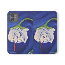 Load image into Gallery viewer, F/leather, elastic fastening, durable inner shell, stand feature, clear open ports, stitched pockets. 17 models, many designs

