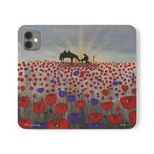 Load image into Gallery viewer, Benedictus - PHONE CASE WALLET for Samsung &amp; iPhones - Designed from original ANZAC Day artwork
