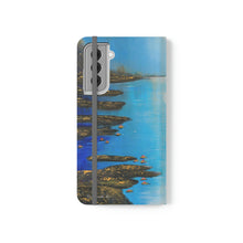 Load image into Gallery viewer, F/leather, elastic fastening, durable inner shell, stand feature, clear open ports, stitched pockets. 17 models, many designs
