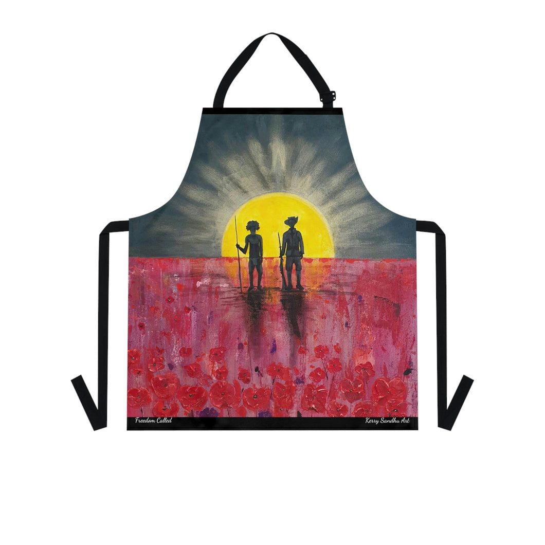 Freedom Called - APRON - Designed from original ANZAC Day artwork