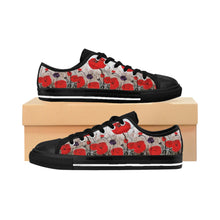 Load image into Gallery viewer, Extremely comfortable canvas sneakers with a high quality print are made to last and to impress by Kerry Sandhu Art
