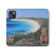 Load image into Gallery viewer, F/leather, elastic fastening, durable inner shell, stand feature, clear open ports, stitched pockets. 17 models, many designs
