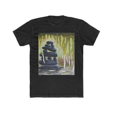 Load image into Gallery viewer, Zen Pond - Unisex COTTON CREW TEE - Designed from original artwork
