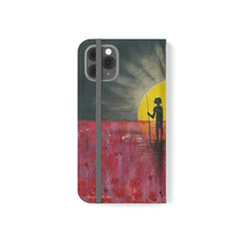 Load image into Gallery viewer, F/leather, elastic fastening, durable inner shell, stand feature, clear open ports, stitched pockets. 17 models, many designs
