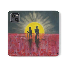 Load image into Gallery viewer, F/leather, elastic fastening, durable inner shell, stand feature, clear open ports, stitched pockets. 17 models, many designs
