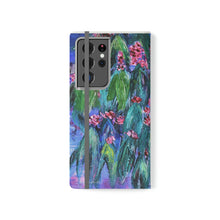 Load image into Gallery viewer, F/leather, elastic fastening, durable inner shell, stand feature, clear open ports, stitched pockets. 17 models, many designs
