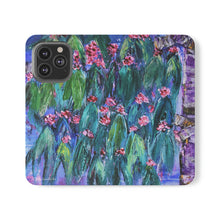 Load image into Gallery viewer, F/leather, elastic fastening, durable inner shell, stand feature, clear open ports, stitched pockets. 17 models, many designs
