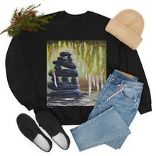 Load image into Gallery viewer, Sweatshirt 50/50 Cotton/Polyester, Medium-heavy fabric, Loose fit, true to size, Original art designs by Kerry Sandhu Art
