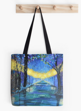 Load image into Gallery viewer, Colours of the Rain - TOTE BAG - Designed from Original Artwork (33cm x 33cm)
