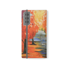 Load image into Gallery viewer, Autumn Leaves - PHONE CASE WALLET for Samsung &amp; iPhones - Designed from original artwork

