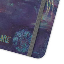 Load image into Gallery viewer, F/leather, elastic fastening, durable inner shell, stand feature, clear open ports, stitched pockets. 17 models, many designs
