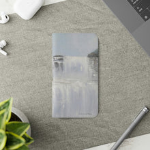 Load image into Gallery viewer, F/leather, elastic fastening, durable inner shell, stand feature, clear open ports, stitched pockets. 17 models, many designs
