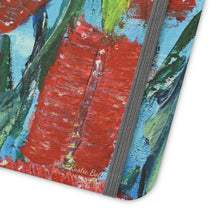Load image into Gallery viewer, F/leather, elastic fastening, durable inner shell, stand feature, clear open ports, stitched pockets. 17 models, many designs
