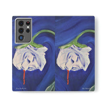 Load image into Gallery viewer, F/leather, elastic fastening, durable inner shell, stand feature, clear open ports, stitched pockets. 17 models, many designs

