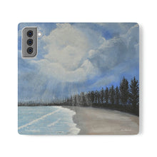 Load image into Gallery viewer, F/leather, elastic fastening, durable inner shell, stand feature, clear open ports, stitched pockets. 17 models, many designs
