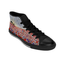 Load image into Gallery viewer, Benedictus - WOMEN&#39;S HIGH-TOP SNEAKERS - Designed from original ANZAC Day artwork
